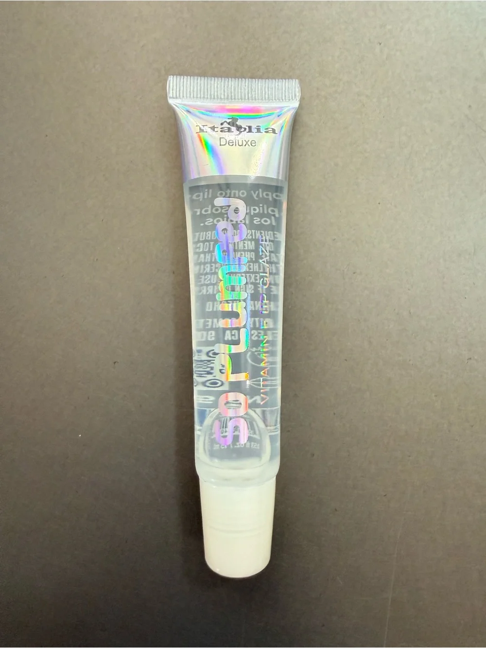 Italia Deluxe So Plump Lip Gloss - Clear